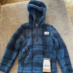 The North Face Kid's Fleece Campshire Hoodie Jacket XXS (5)Boys Navy 1/4 Zip